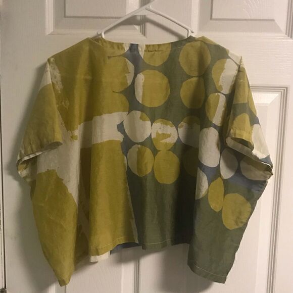 Pilgrim Waters crop top one size hand painted EUC - Picture 7 of 8